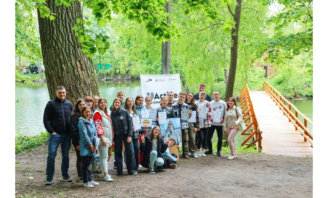 У селі діти створили молодіжний простір у парку