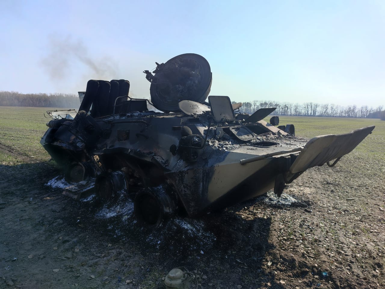 На Чернігівщині нищать росіян та їх техніку: фото за останню добу