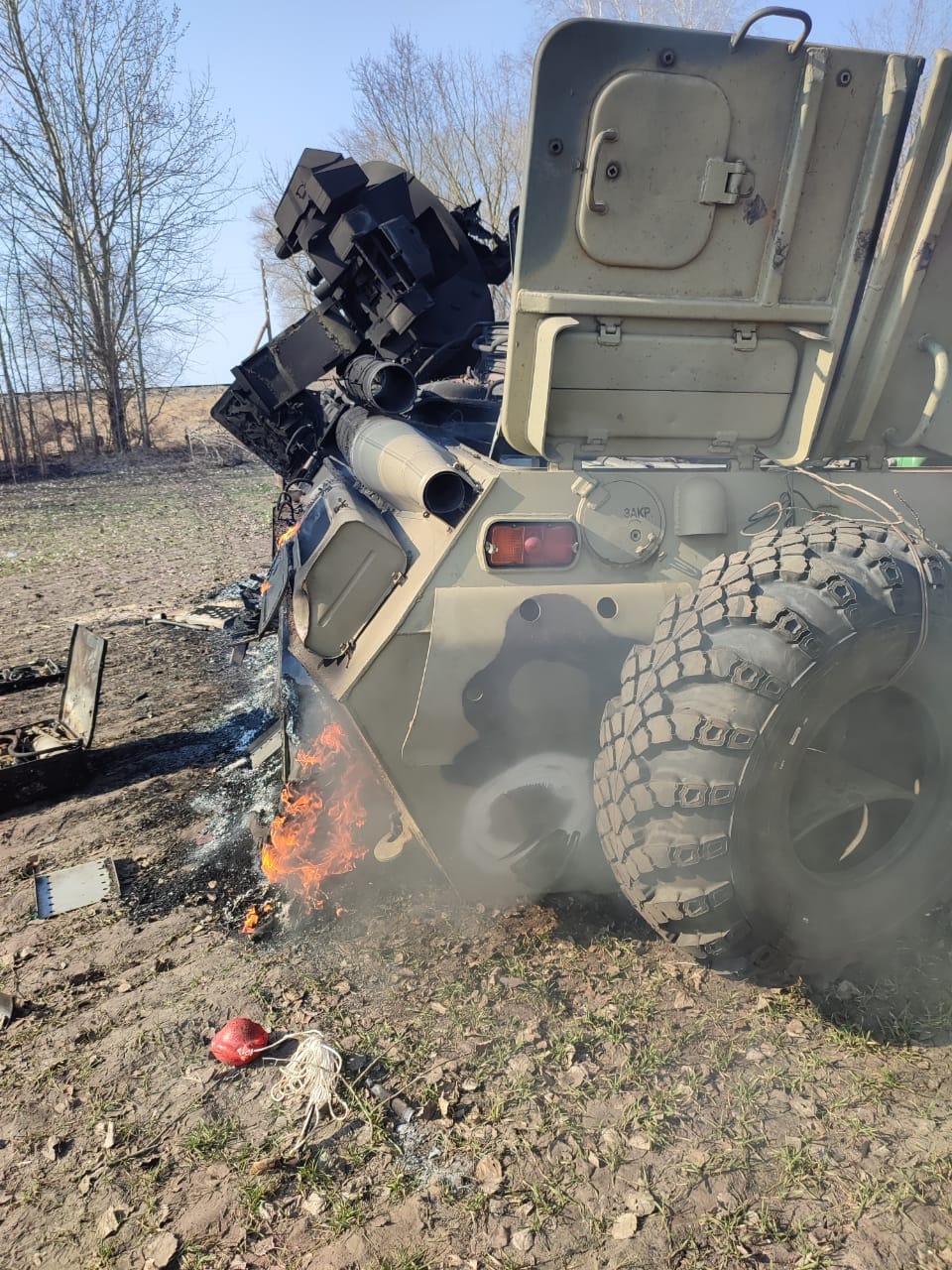 На Чернігівщині нищать росіян та їх техніку: фото за останню добу