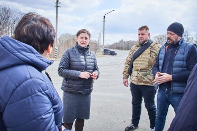 Чаус відвідав звільнені від окупантів Ріпки