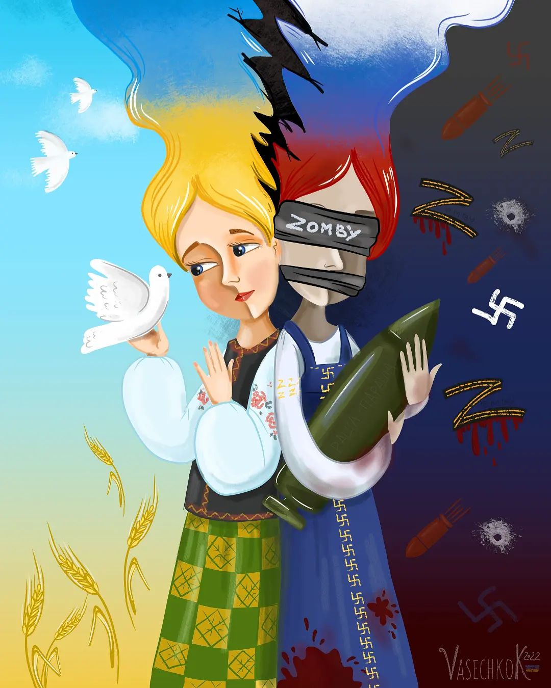 Ніжинка Катерина Васечко своїми малюнками підкорила увесь український фейсбук