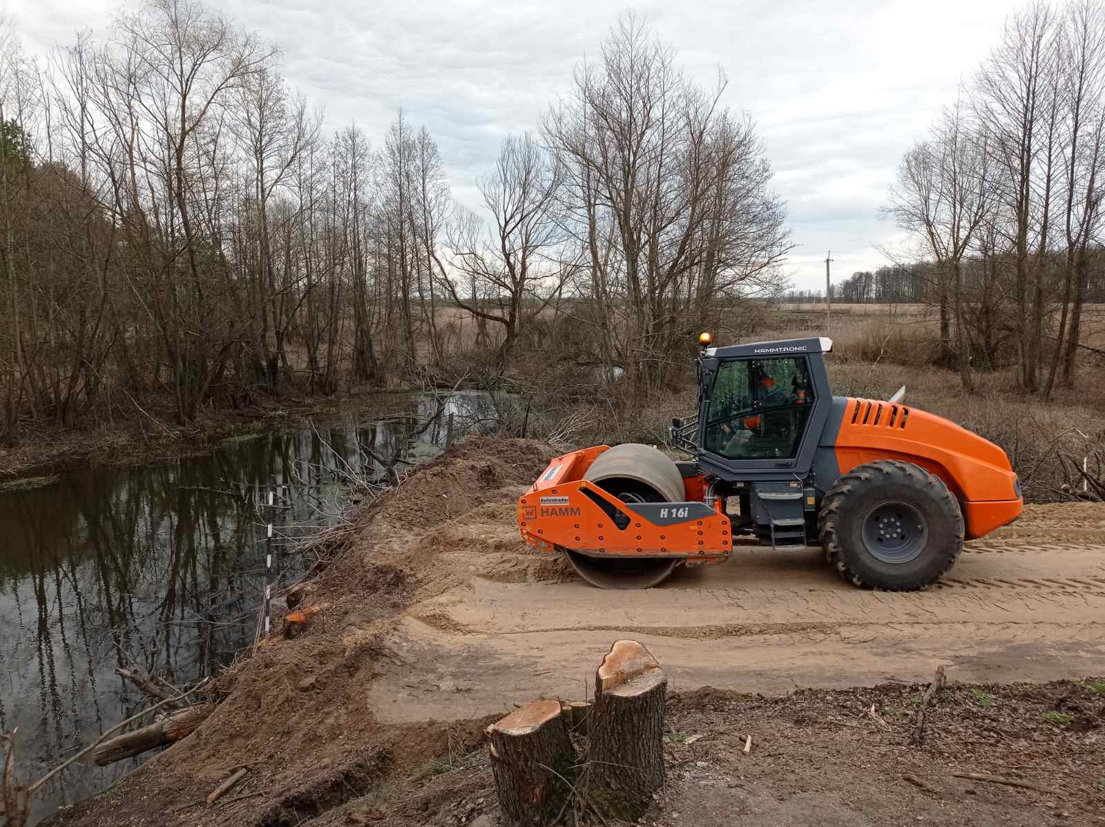 На Чернігівщині почали ремонтувати міст: для покращення сполучення із Києвом