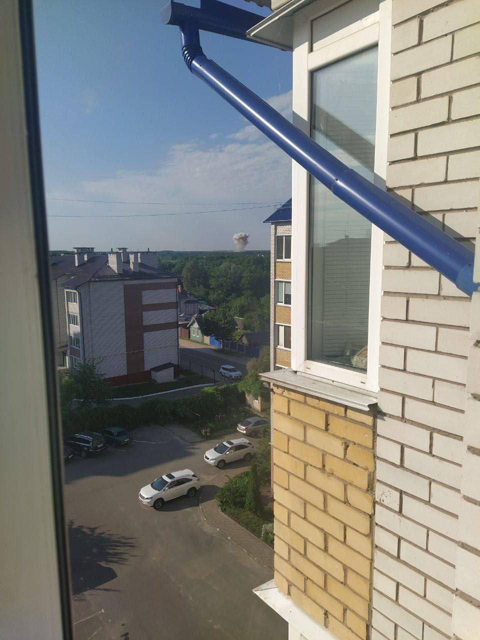 У 45 км від чернігівського кордону на росії два вибухи біля військової бази