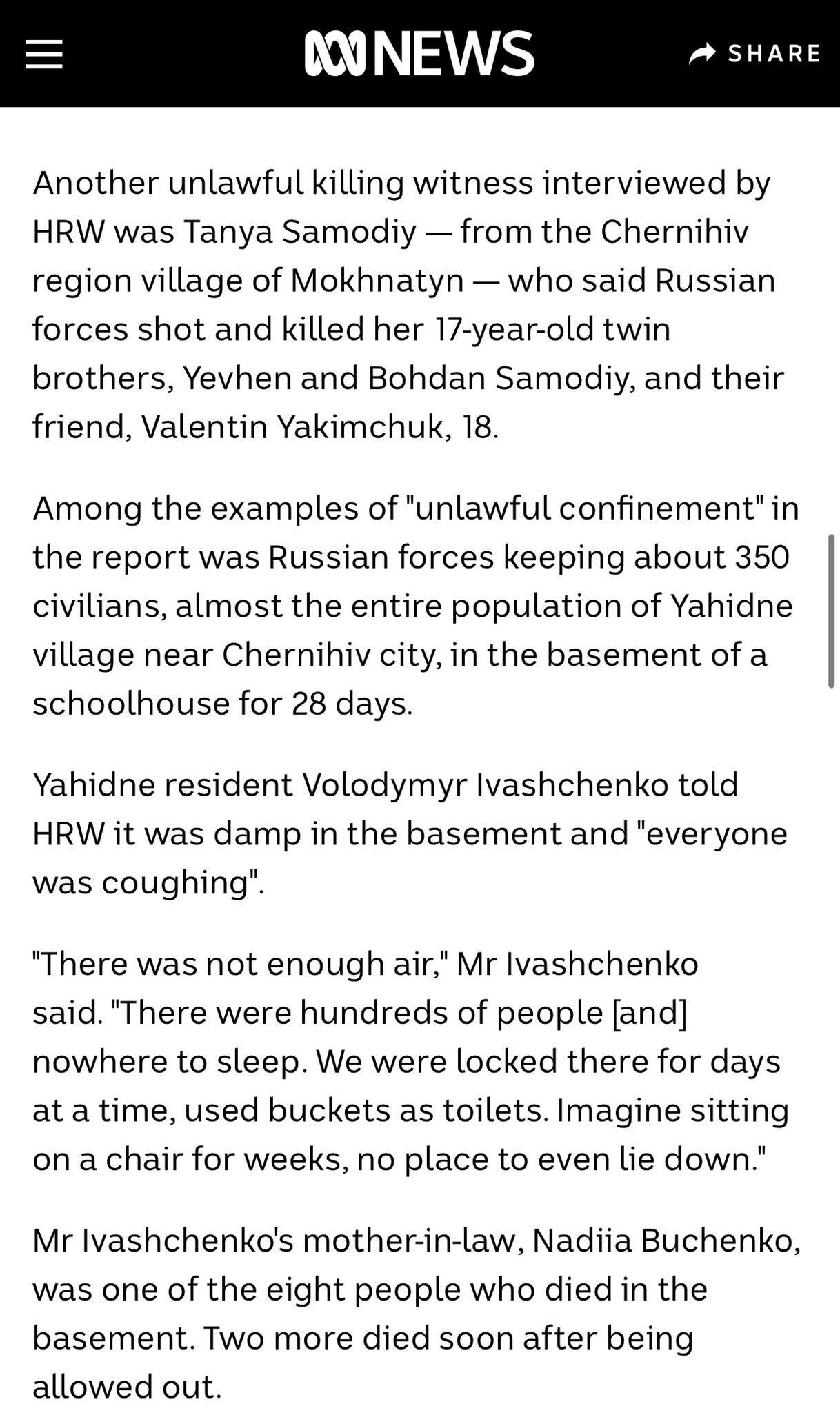 Росіяни вбили трьох молодих хлопців: трагедія у селі під Черніговом вжахнула світ