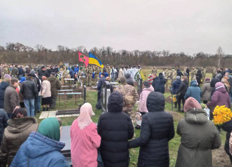 За вихідні на Чернігівщині поховали сімох воїнів ЗСУ