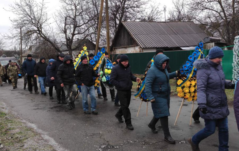 На Чернігівщині поховали чотирьох загиблих бійців