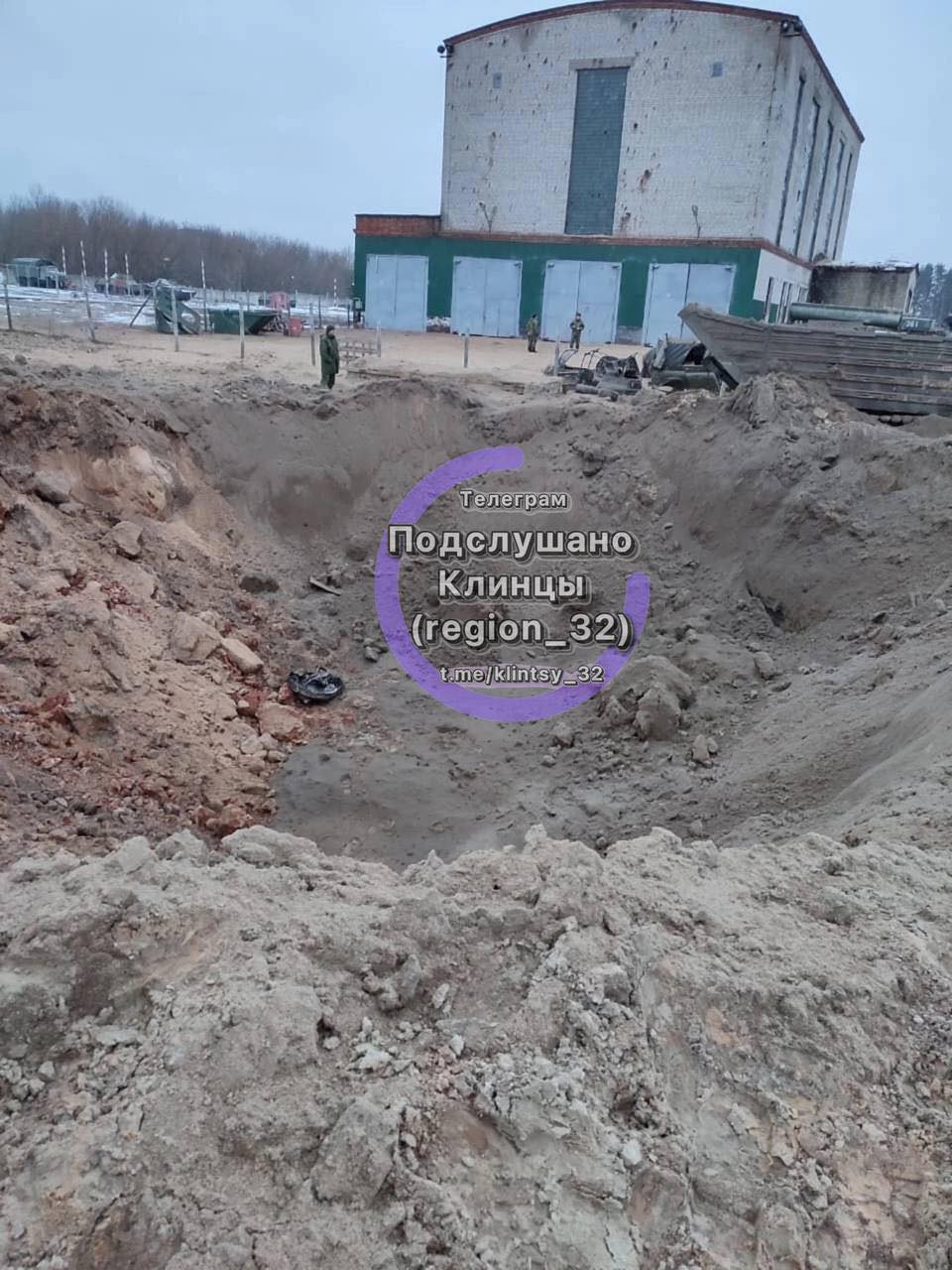 У Брянській області пресують жінку, яка зняла відео влучання ракети у військову частину