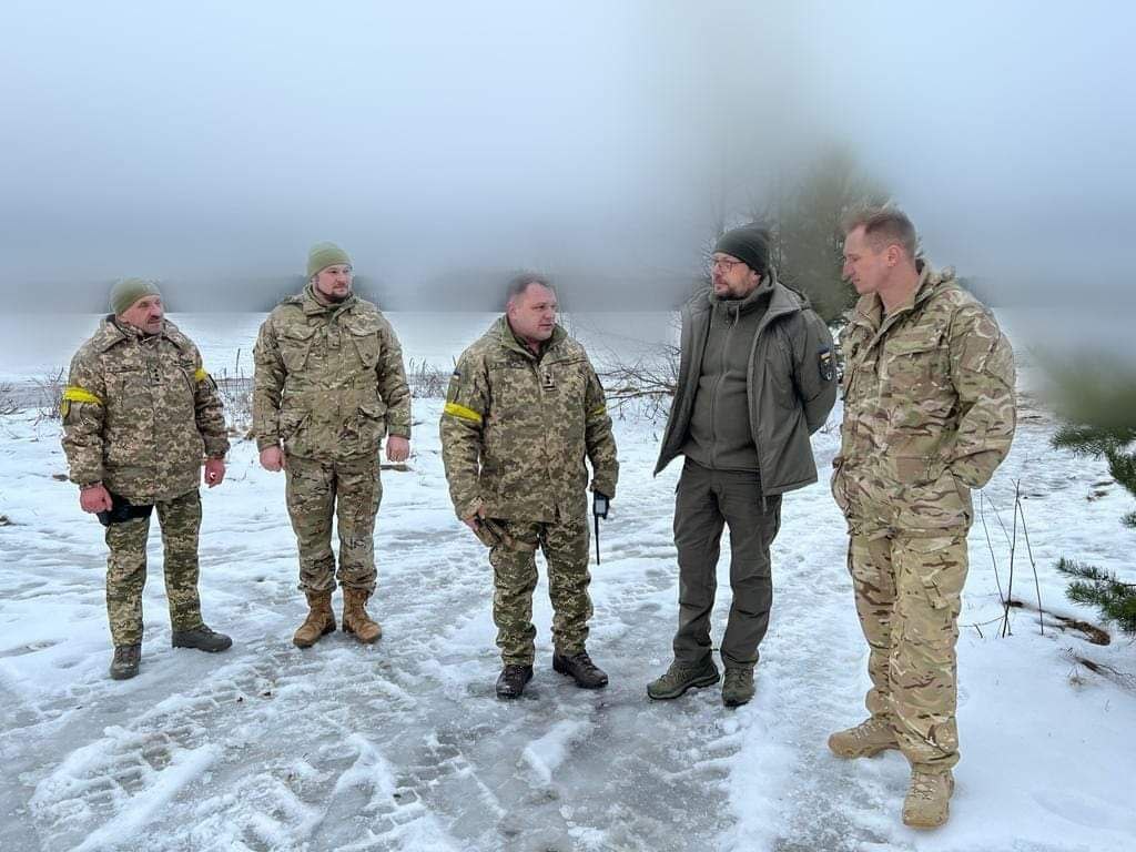Бійців ЗСУ в Чернігівському прикордонні привітали із Різдвом
