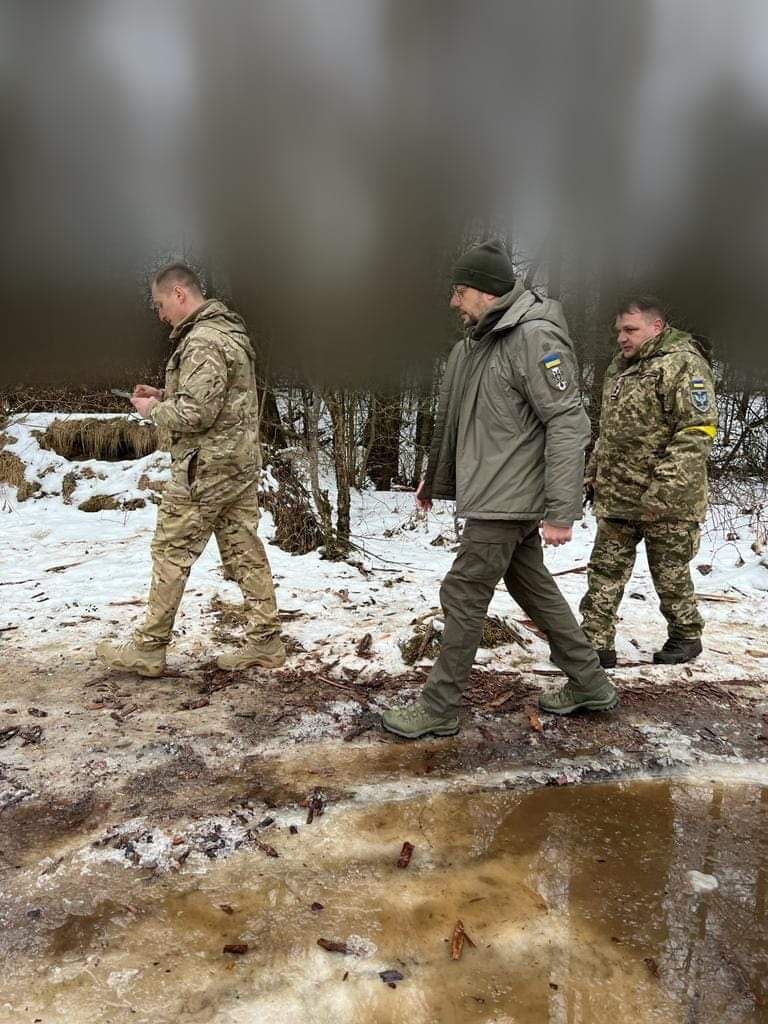 Бійців ЗСУ в Чернігівському прикордонні привітали із Різдвом