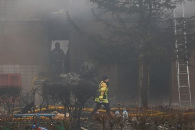Біля дитячого садка у Броварах впав гелікоптер. Що відомо