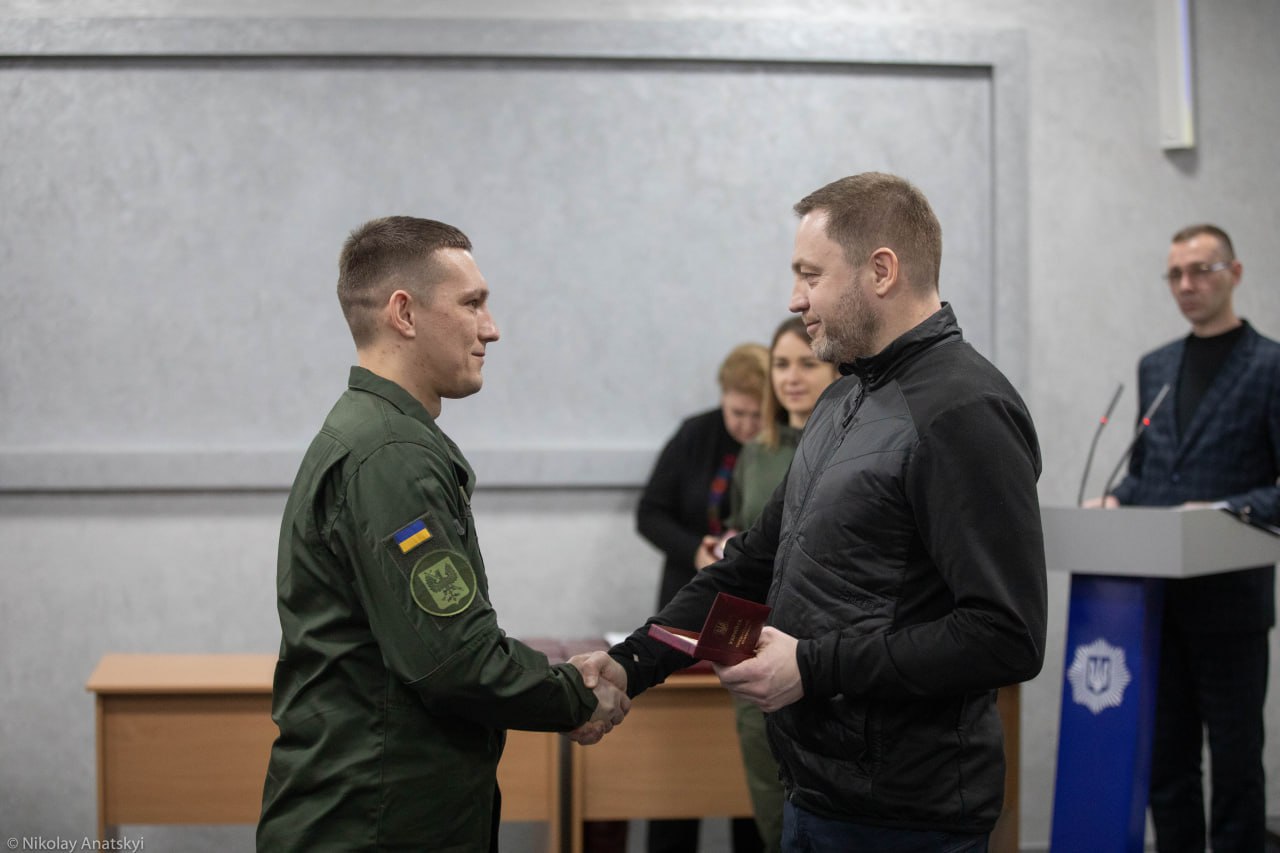 Останній захід: за кілька годин до смерті Монастирський нагороджував нацгвардійців із Чернігівщини