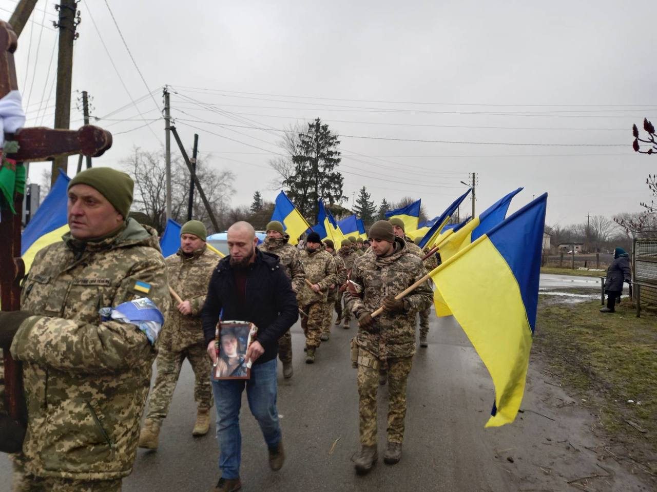 У громадах Чернігівщини прощались із трьома загиблими бійцями