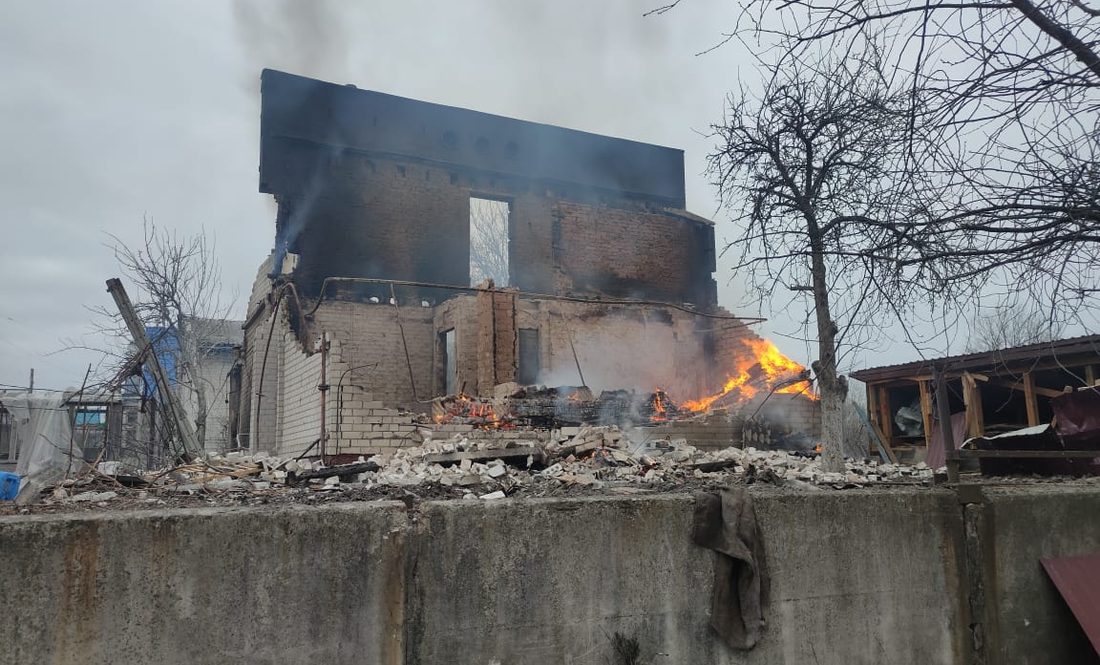 Росіяни розстрілюють приміські села Чернігова із градів та касетних бомб