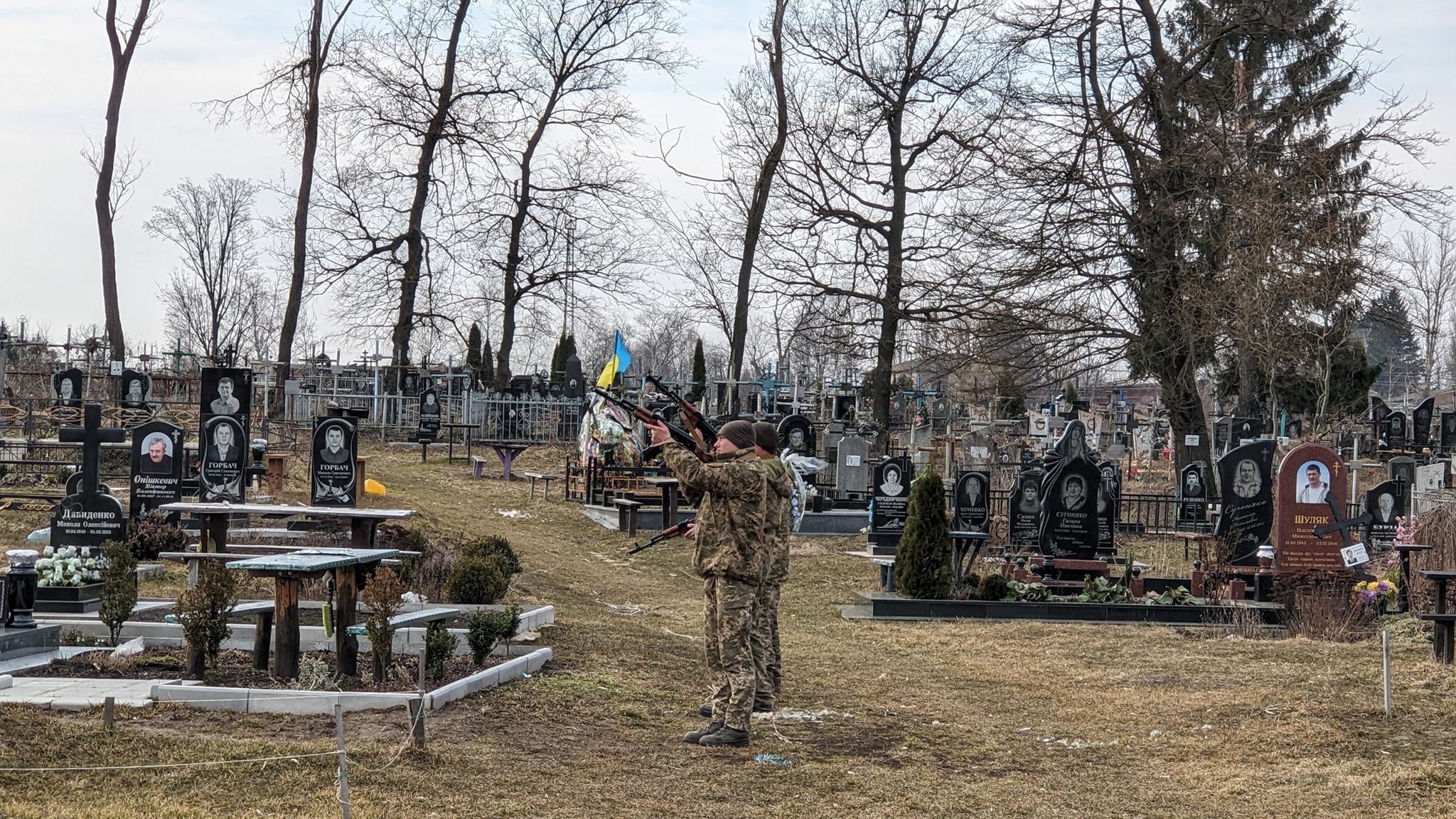 На Чернігівщині прощались із загиблими на Донеччині бійцями ЗСУ