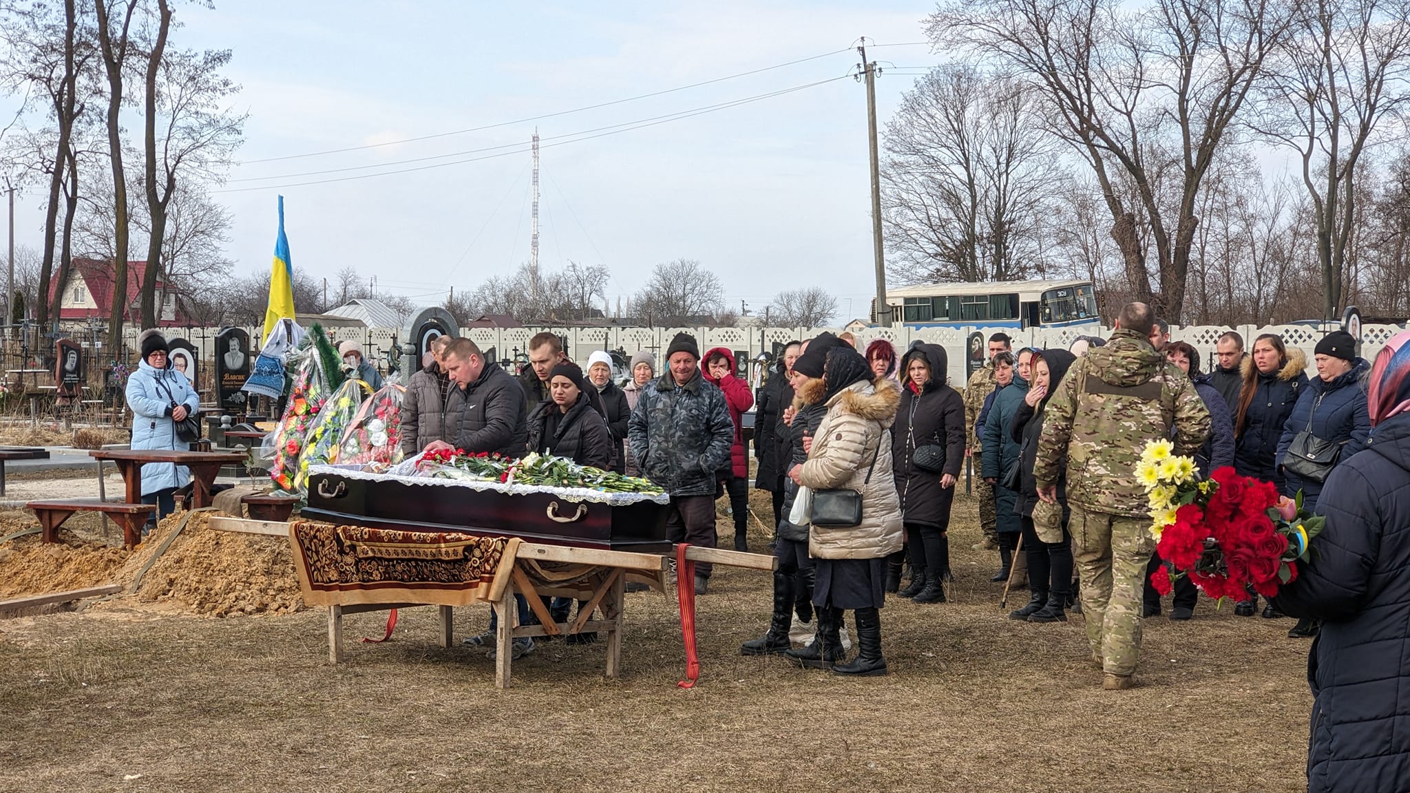 На Чернігівщині прощались із загиблими на Донеччині бійцями ЗСУ