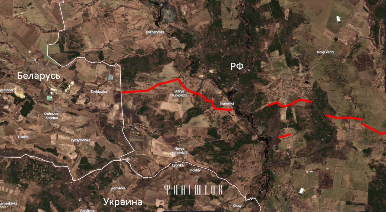 З супутника помітили російські укріплення неподалік Сеньківки