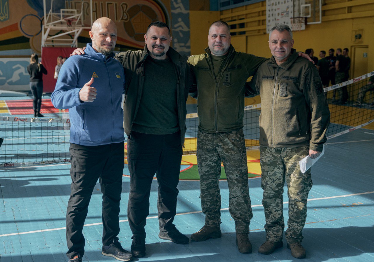 У Чернігові провели змагання бійців ТРО та ОК 