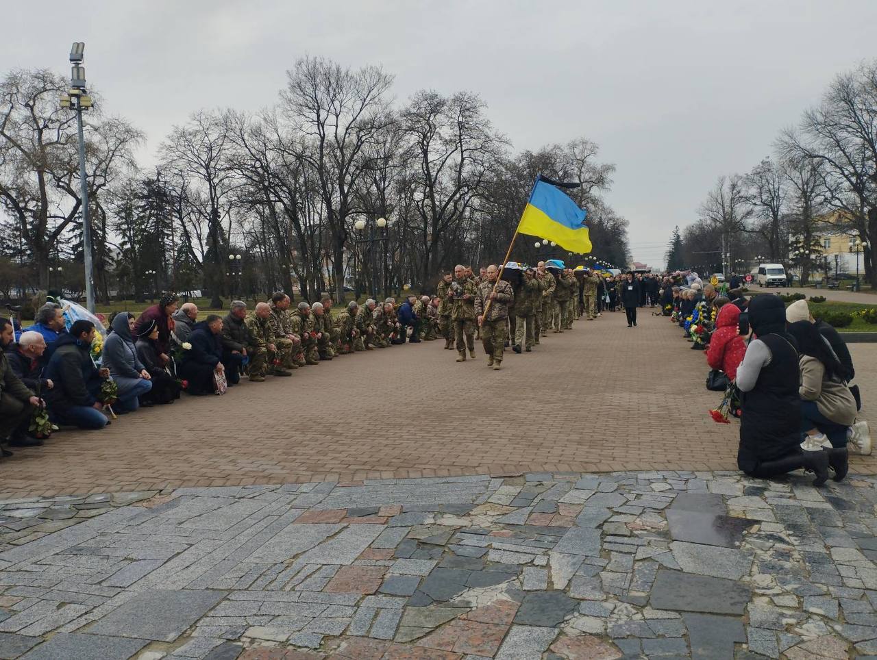 У суботу, 25 березня, на Чернігівщині поховали чотирьох загиблих бійців