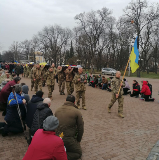 Вважався зниклим безвісти із липня минулого року: у Чернігові попрощались із загиблим бійцем