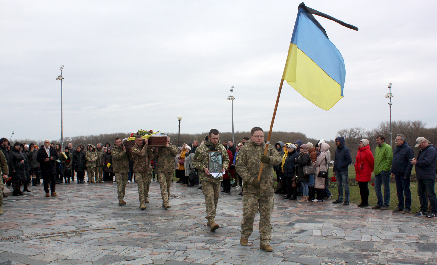 Із перших днів вторгнення в теробороні: у Чернігові поховали загиблого бійця