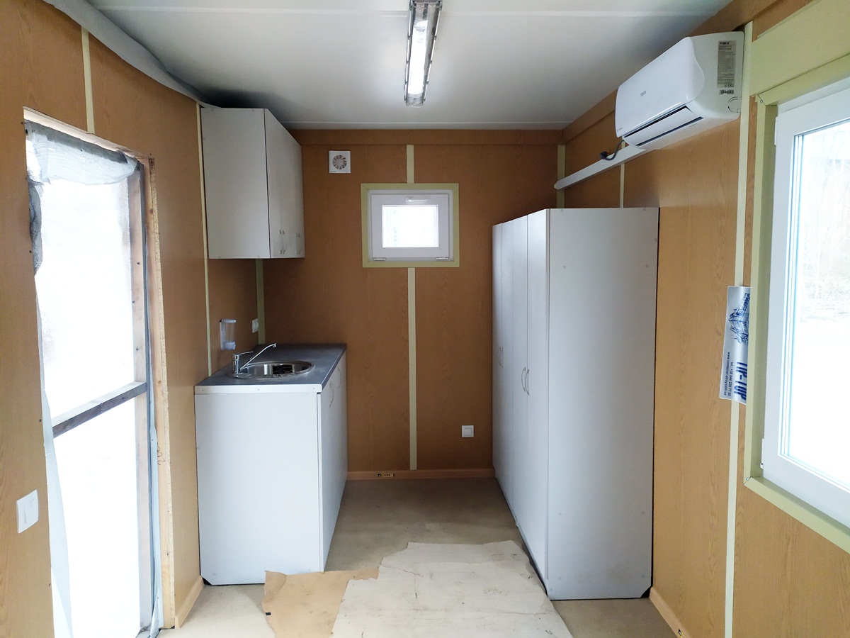 Модульні будинки уміють споруджувати в Городні. Але багато планів порушила війна