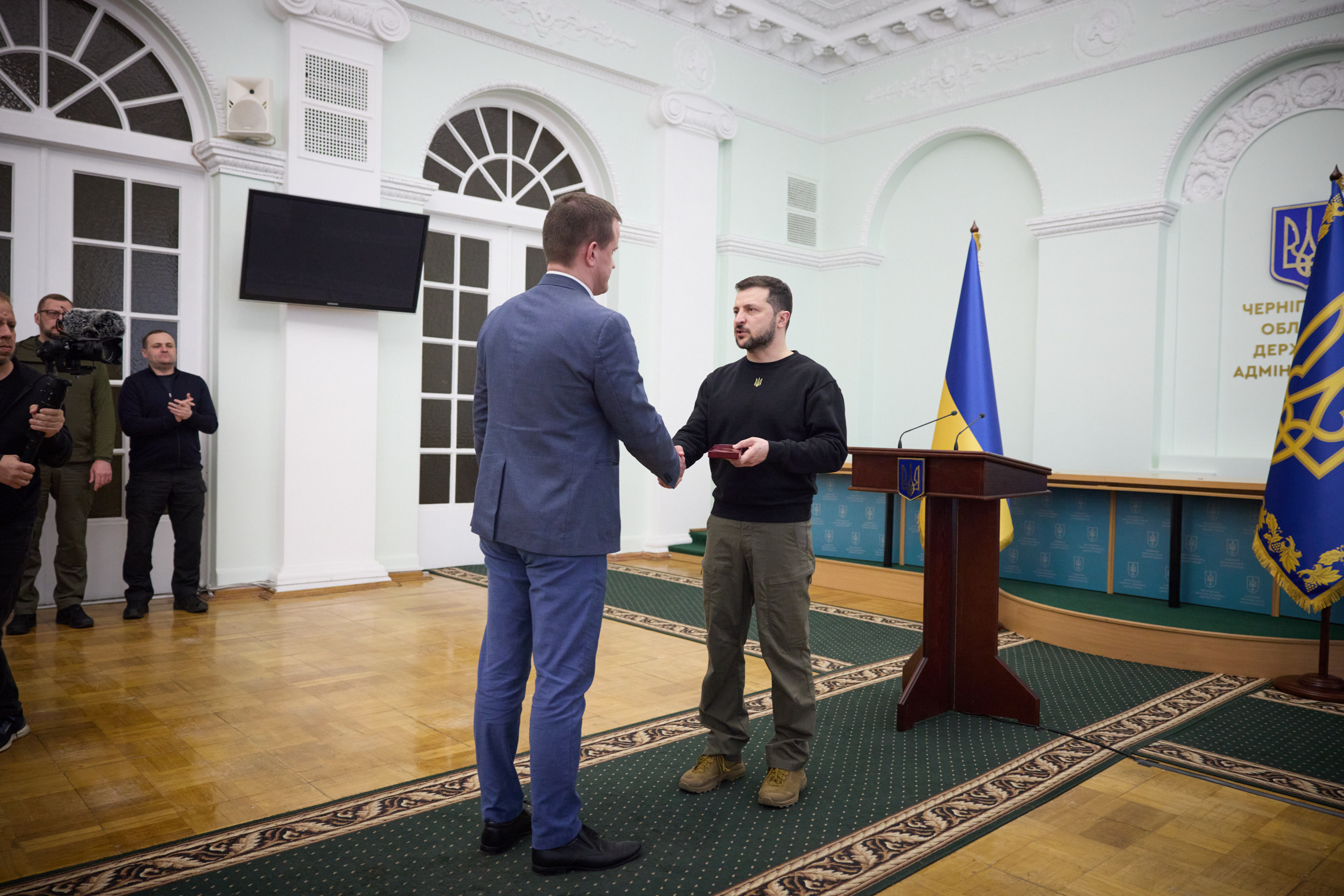 Кого нагородив Зеленський на Чернігівщині?