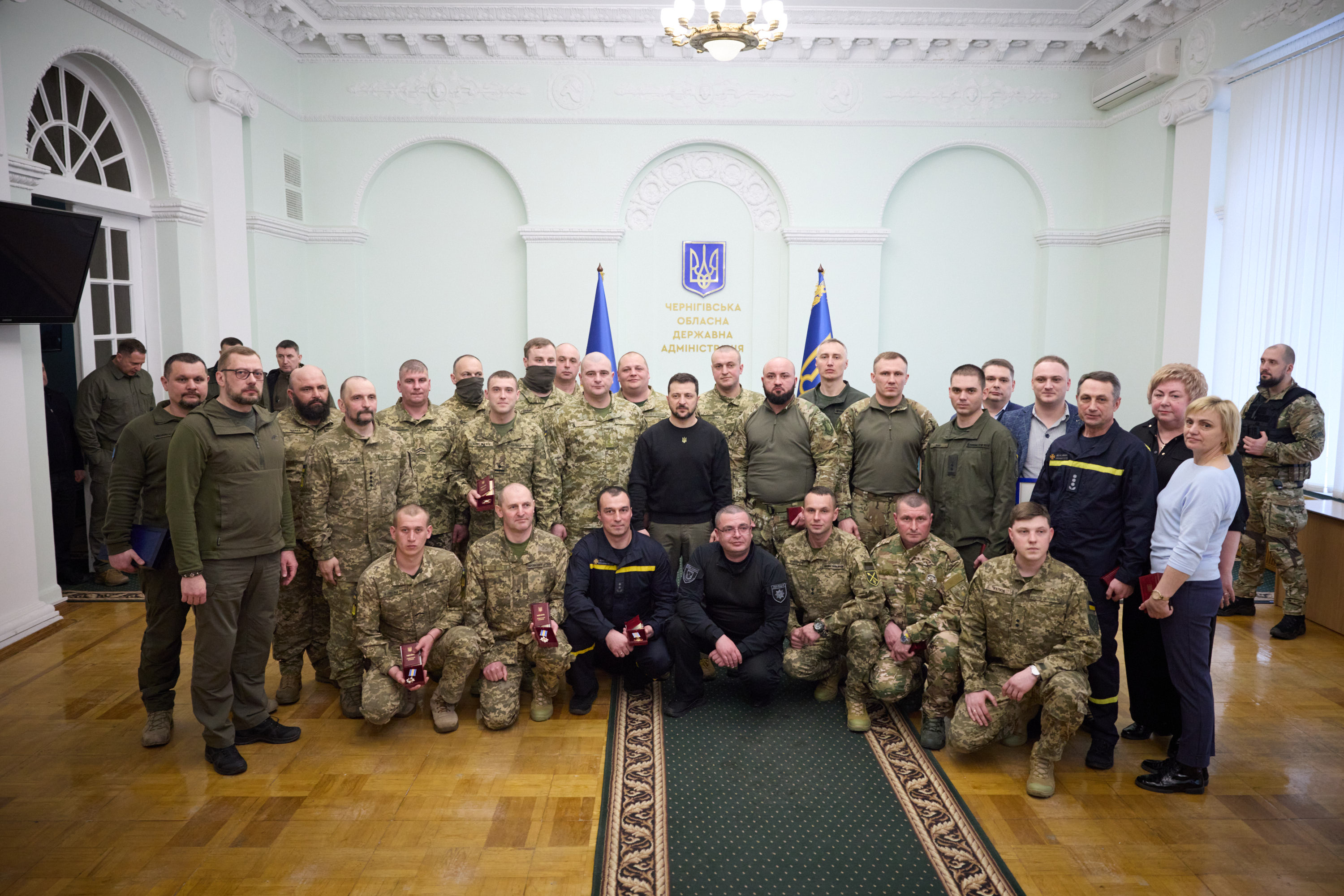 Кого нагородив Зеленський на Чернігівщині?
