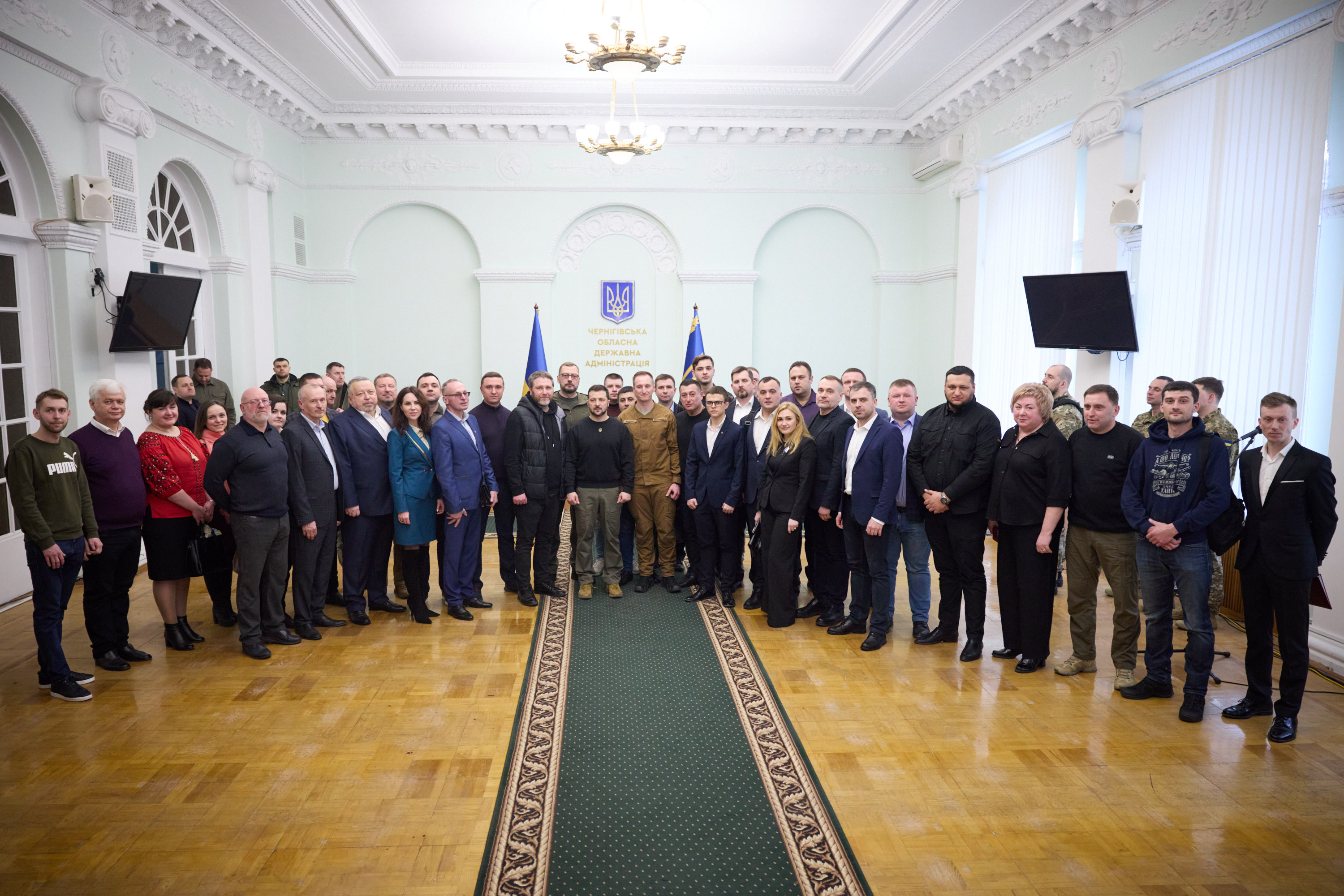 Кого нагородив Зеленський на Чернігівщині?