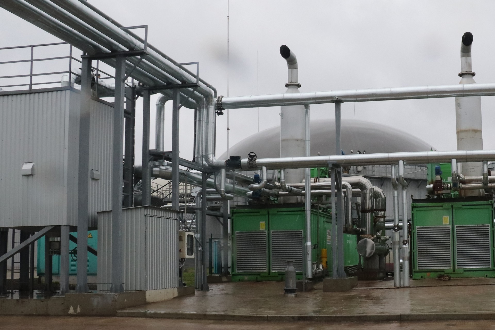 Перший в Україні біогазовий завод запустили на Чернігівщині