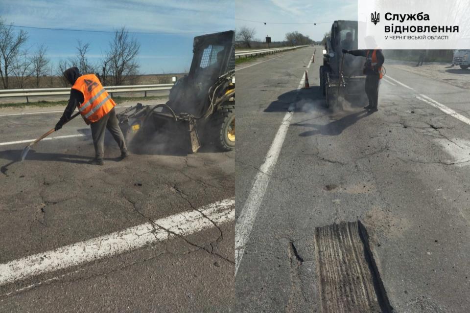 На Чернігівщині ремонтують державні дороги