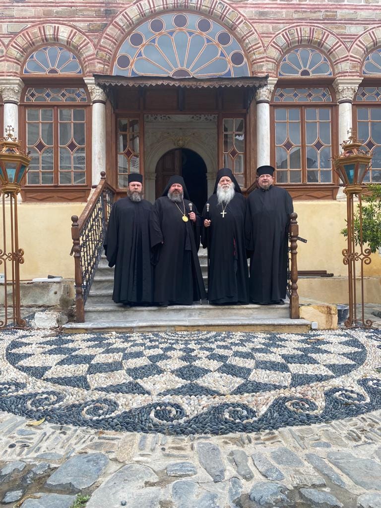 Єпископ Чернігівський і Ніжинський побував на Афоні, в монастирі де створили оригінал Томосу