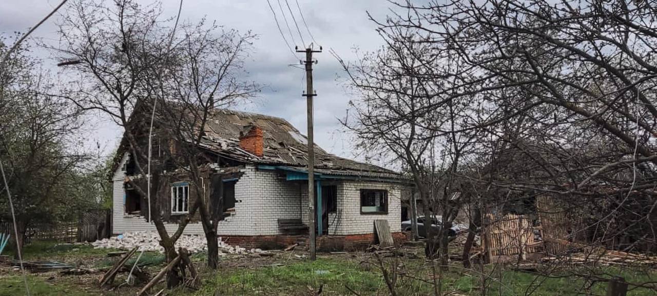Внаслідок авіаудару по чернігівському прикордонню травмовано трьох поліцейських