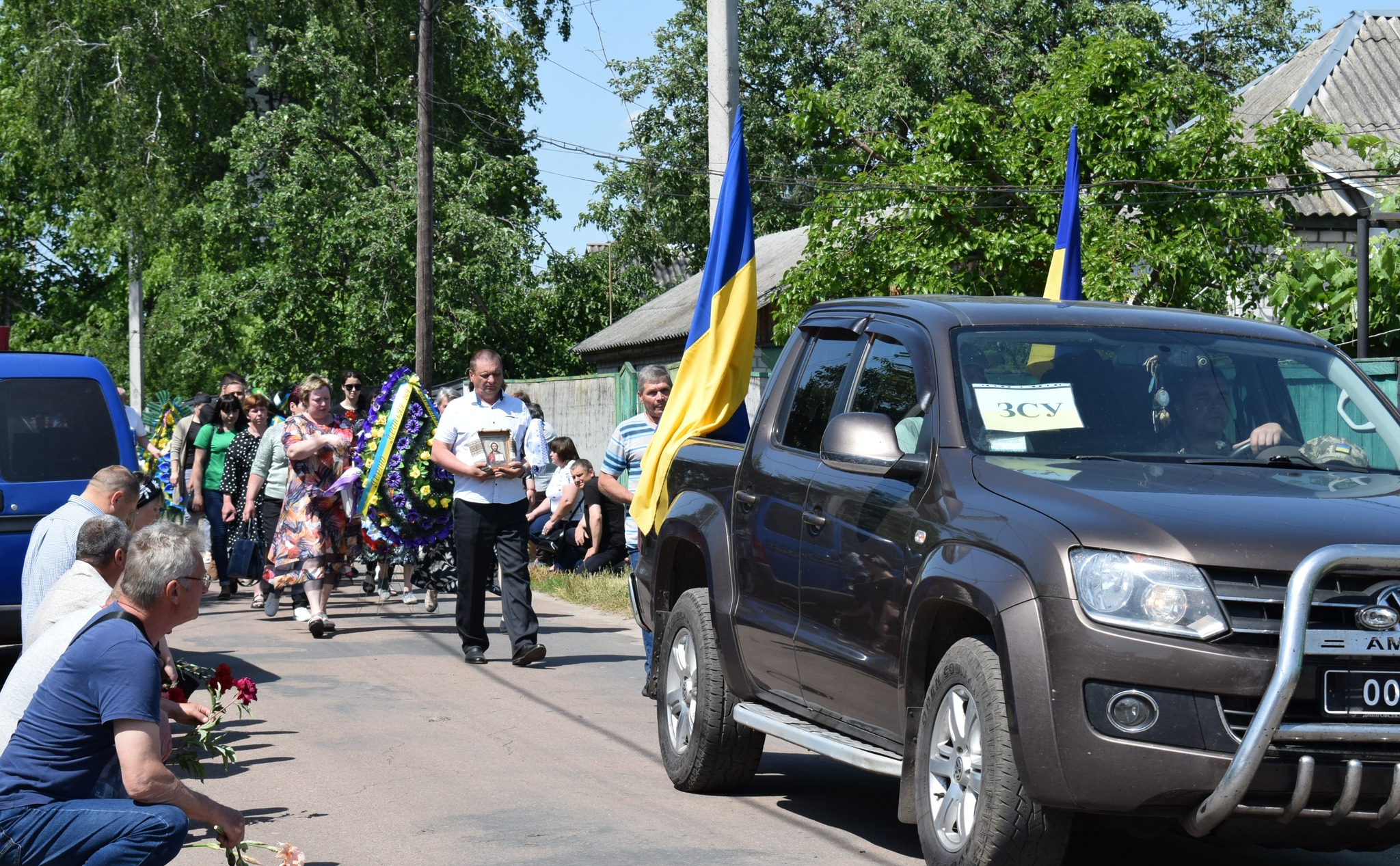 Загинув торік під час наступу на Харківщині: на Чернігівщині прощались із загиблим бійцем ЗСУ