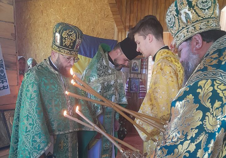 Єпископ Чернігівский і Ніжинській правив літургію у прикордонній громаді