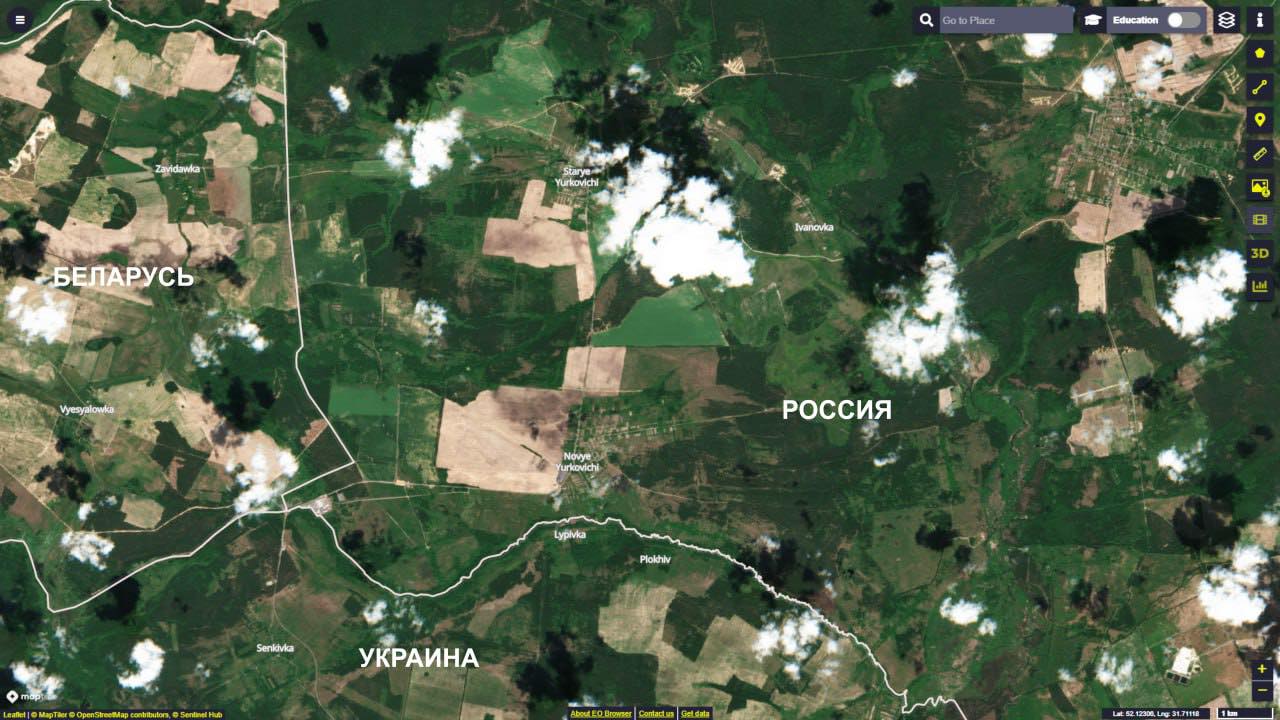 Російські окупаційні війська вибудували нову лінію фортифікацій поблизу Чернігівщини