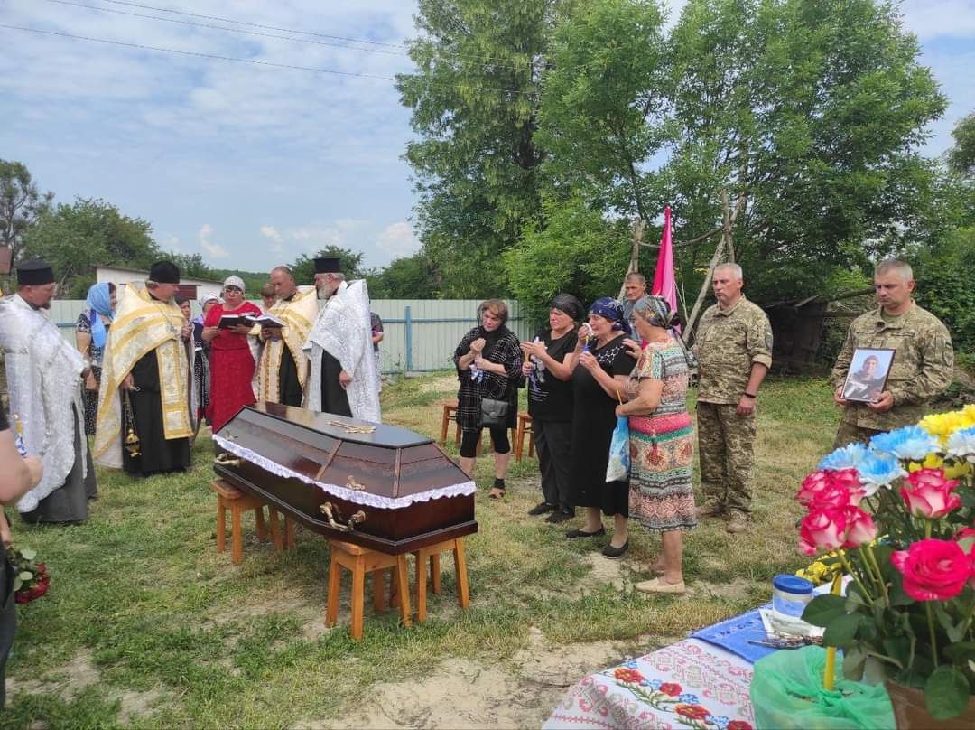 Загинув на Донеччині: у громаді прощались із захисником