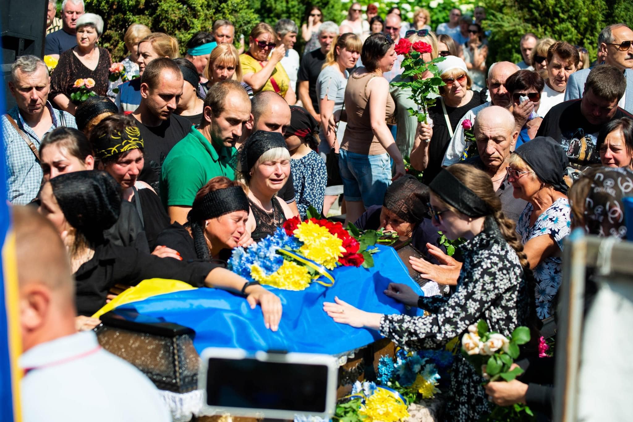 У громадах Чернігівщини попрощались із пʼятьма загиблими бійцями ЗСУ