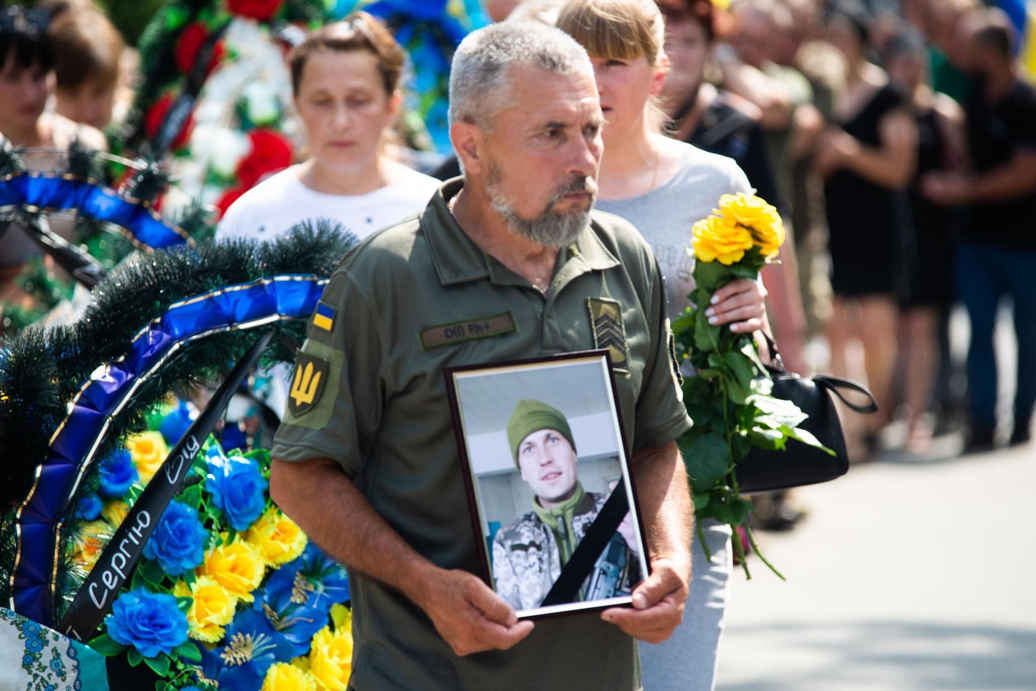 У громадах Чернігівщини попрощались із пʼятьма загиблими бійцями ЗСУ