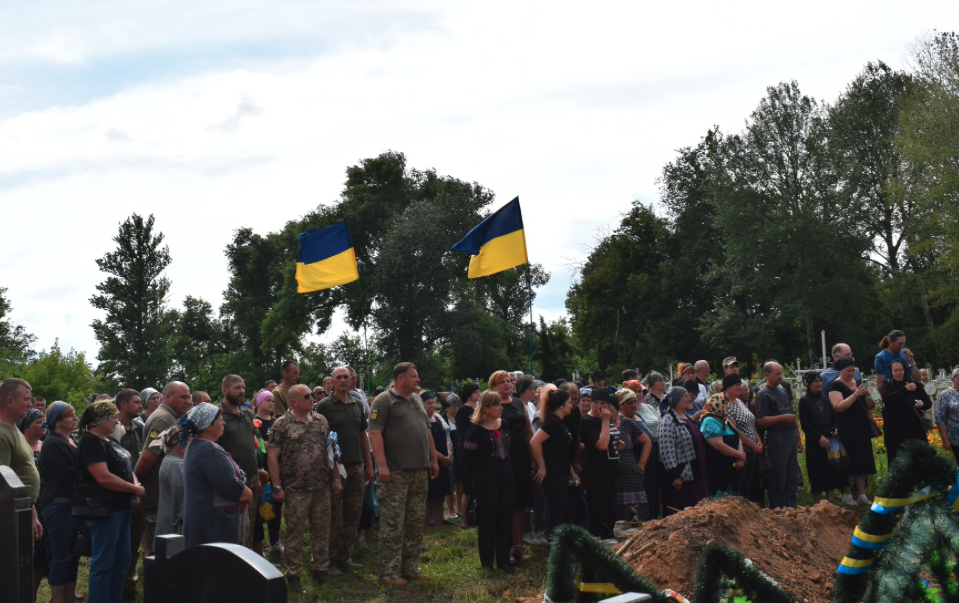 Загинули в боях: на Чернігівщині поховали бійців ЗСУ