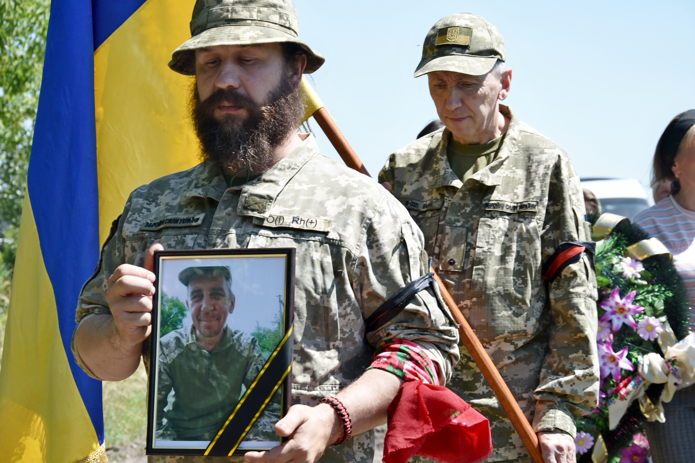 У громадах на Чернігівщині поховали чотирьох бійців - загинули в боях на Запоріжжі та Донеччині