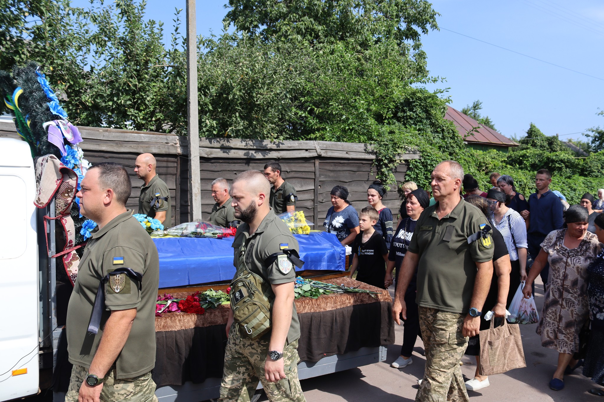 У громаді поховали бійця, який загинув у бою на Запоріжжі