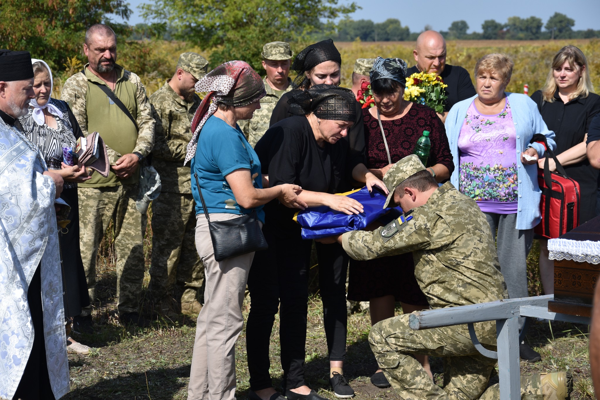 На Чернігівщини поховали 10 бійців ЗСУ, які загинули в боях