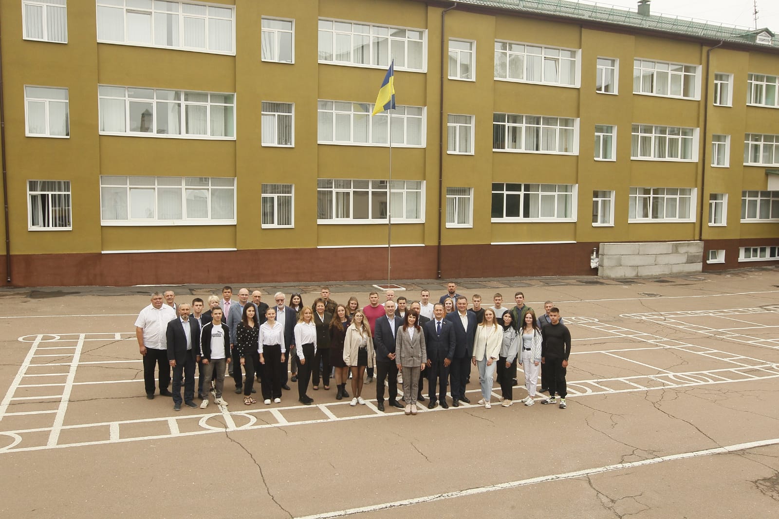 Під час урочистостей в академії, 2023 рік