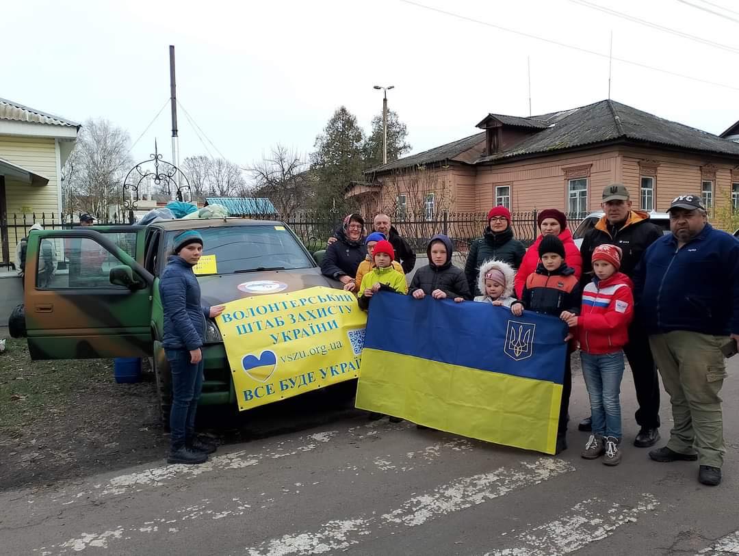 Волонтерський штаб у Сосниці