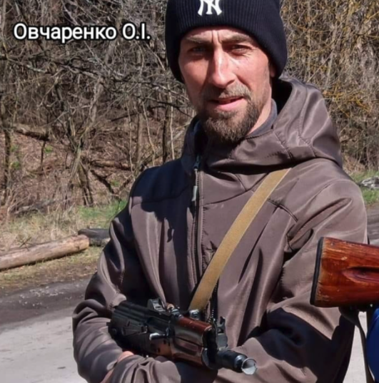 Олександр Овчаренко, боєць ЗСУ