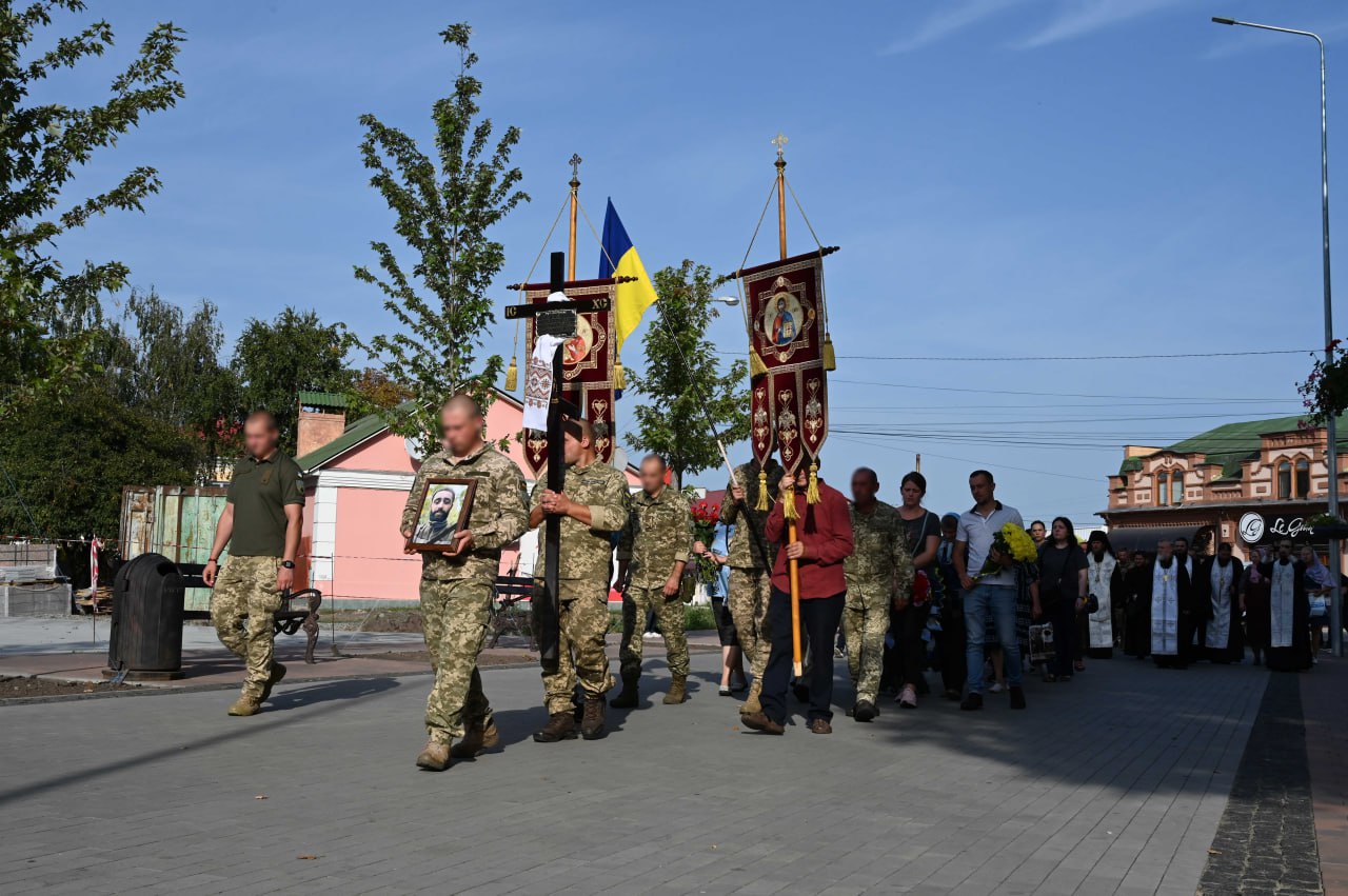 Прощання із загиблим Героєм у Ніжині, 25 вересня 2023 року