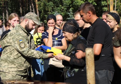 Прощання із Вадимом Сергійко у Сновську, 28 вересня 2023 року