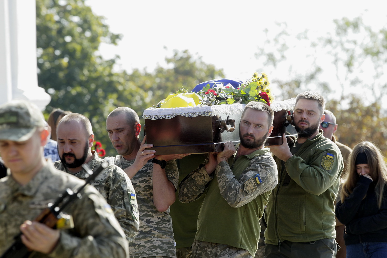 Прощання із Сергієм Гавриленко, Чернігів, 30 вересня 2023 року