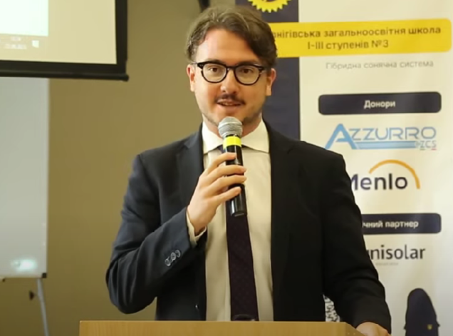 Заступник Голови місії Посольства Італійської Республіки в Україні Франческо Пеше