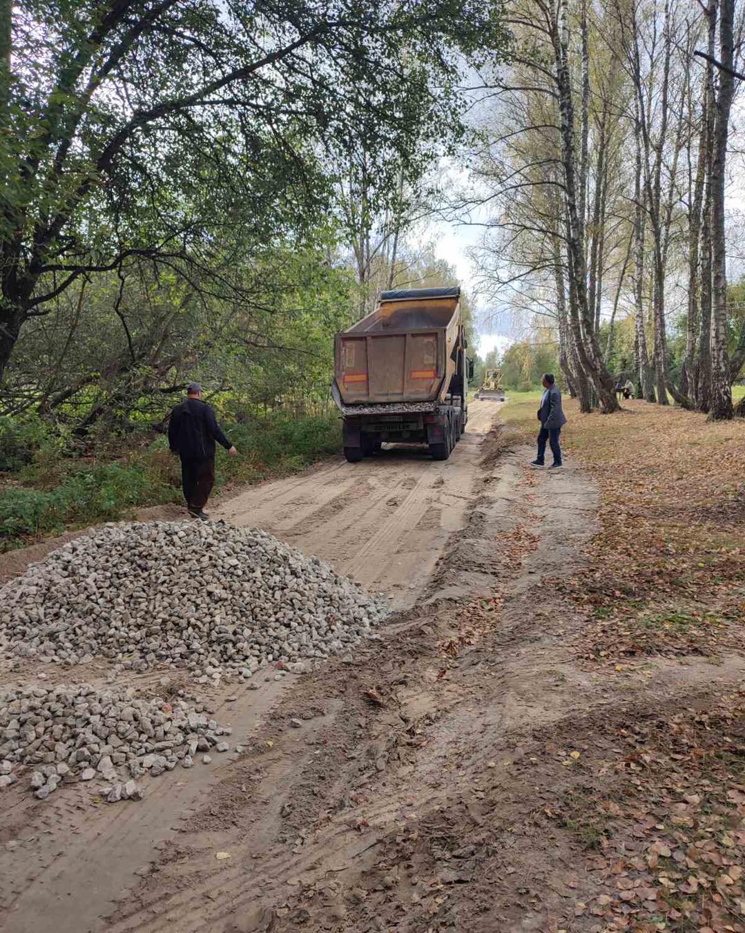 Ремонт доріг у Новгород-Сіверській громаді